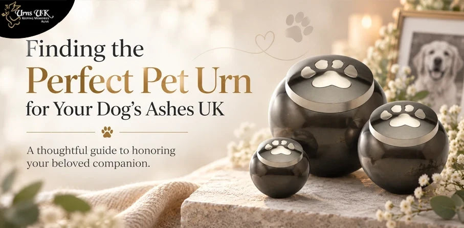 Finding the Perfect Pet Urn for Your Dog's Ashes UK