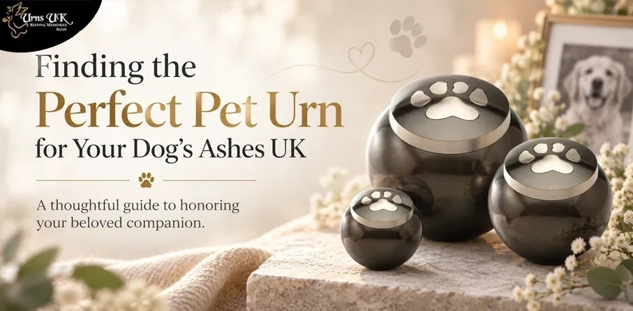 Finding the Perfect Pet Urn for Your Dog's Ashes UK
