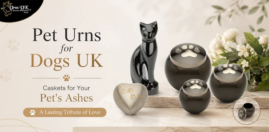 Pet Urns for Dogs UK: Caskets for Your Pet's Ashes