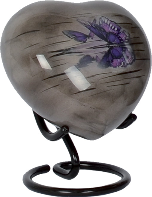 Evias Keepsake Heart Adult Cremation Ashes Urn