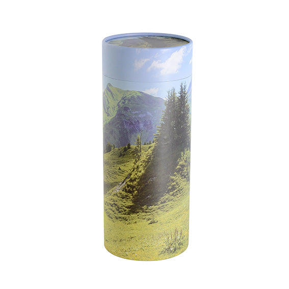 Mountains Cremation Ashes Scattering Tube