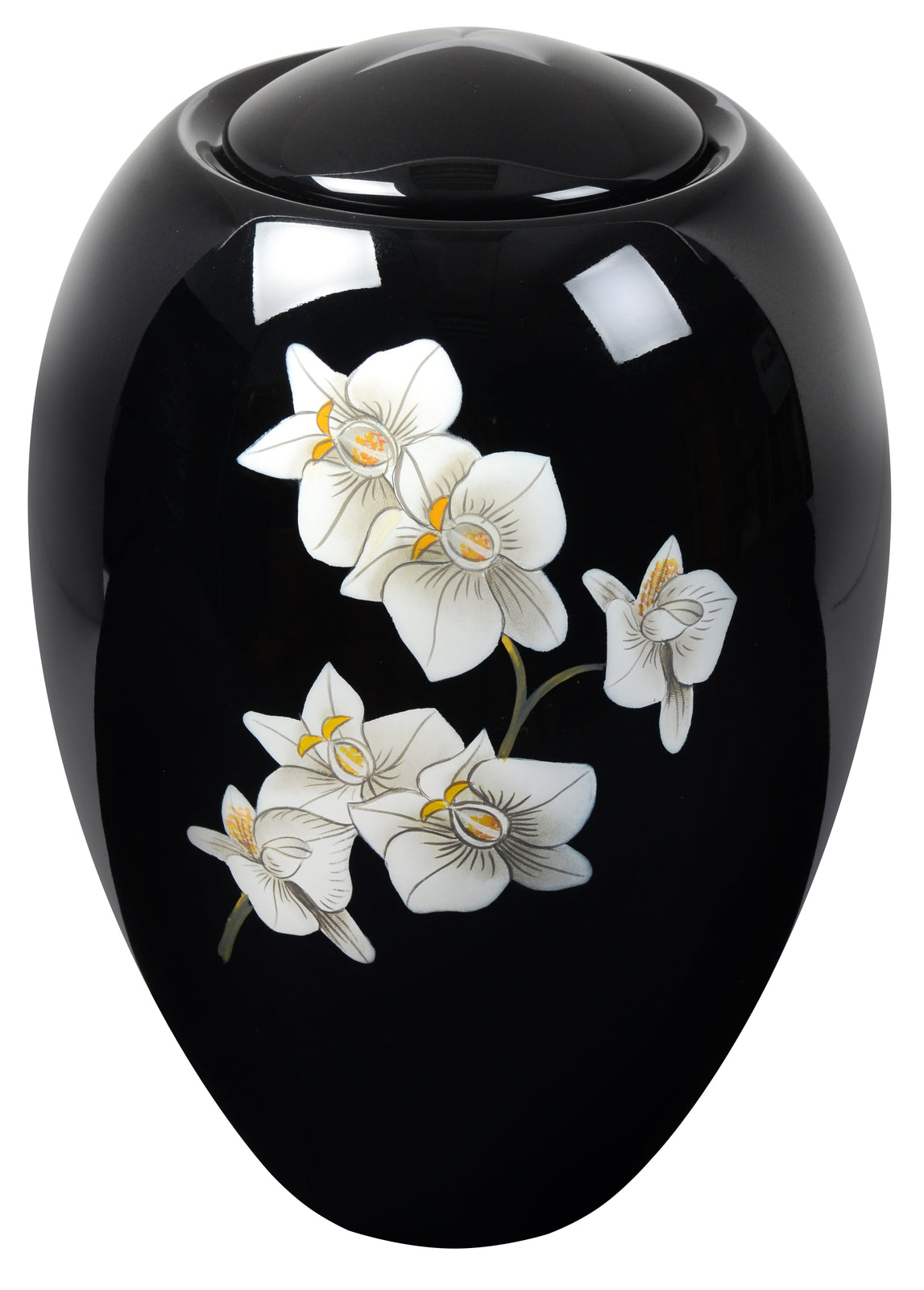 Orchids Cremation Ashes Urn