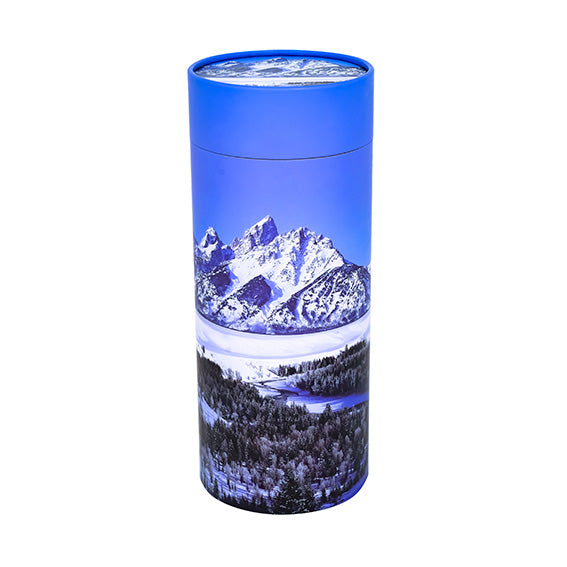 Mountains Cremation Ashes Scattering Tube