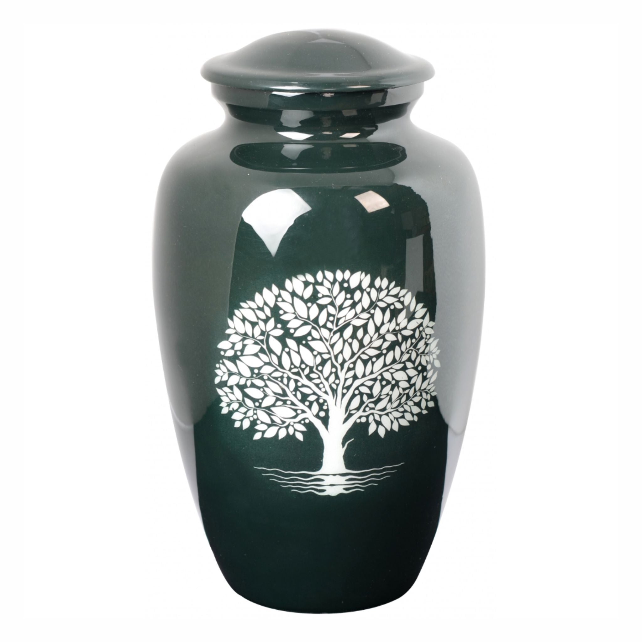 Green  Tree Adult Cremation Ashes Urn