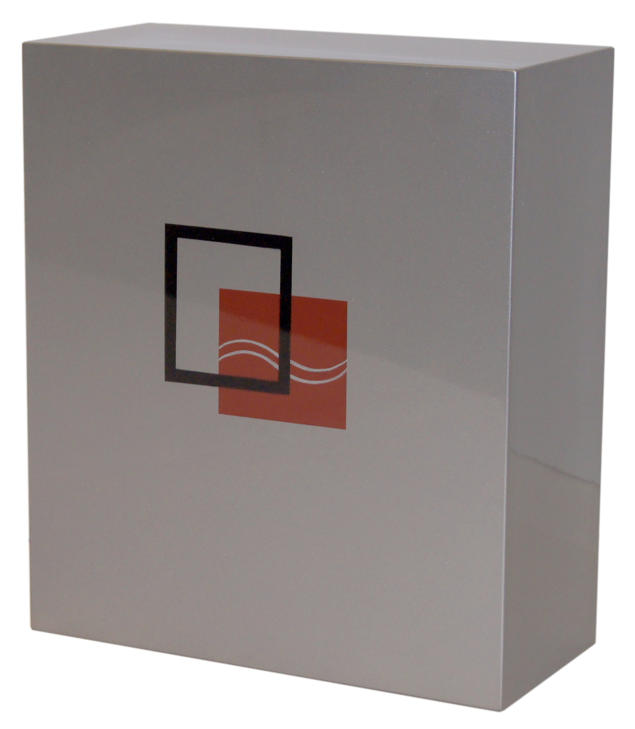 Square Adult Cremation Ashes Urn