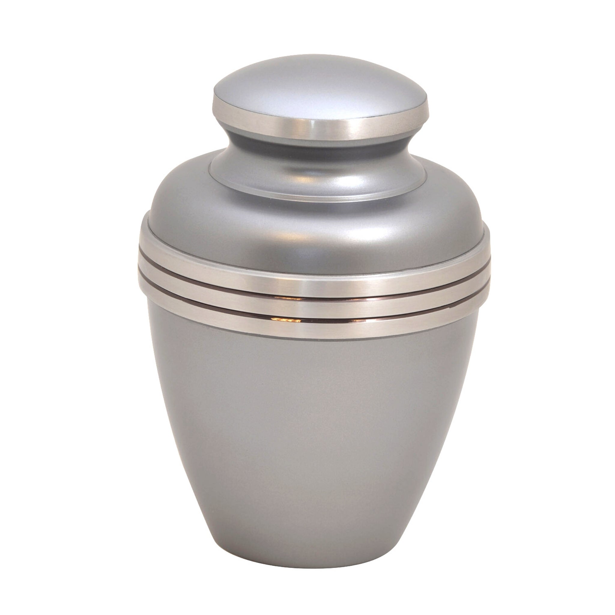 Space Grey Band Cremation Ashes Urn RC