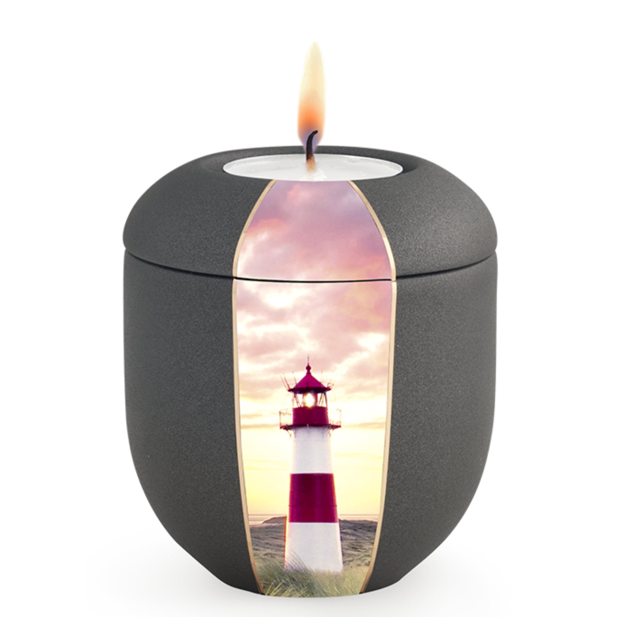 Mansfield Cremation Ashes Urn Lighthouse Keepsake VOL