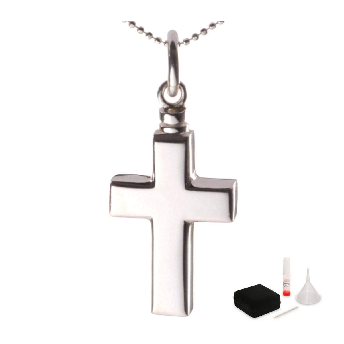 Mayfair Cross Cremation Ashes Pendant 925 Silver Urns UK