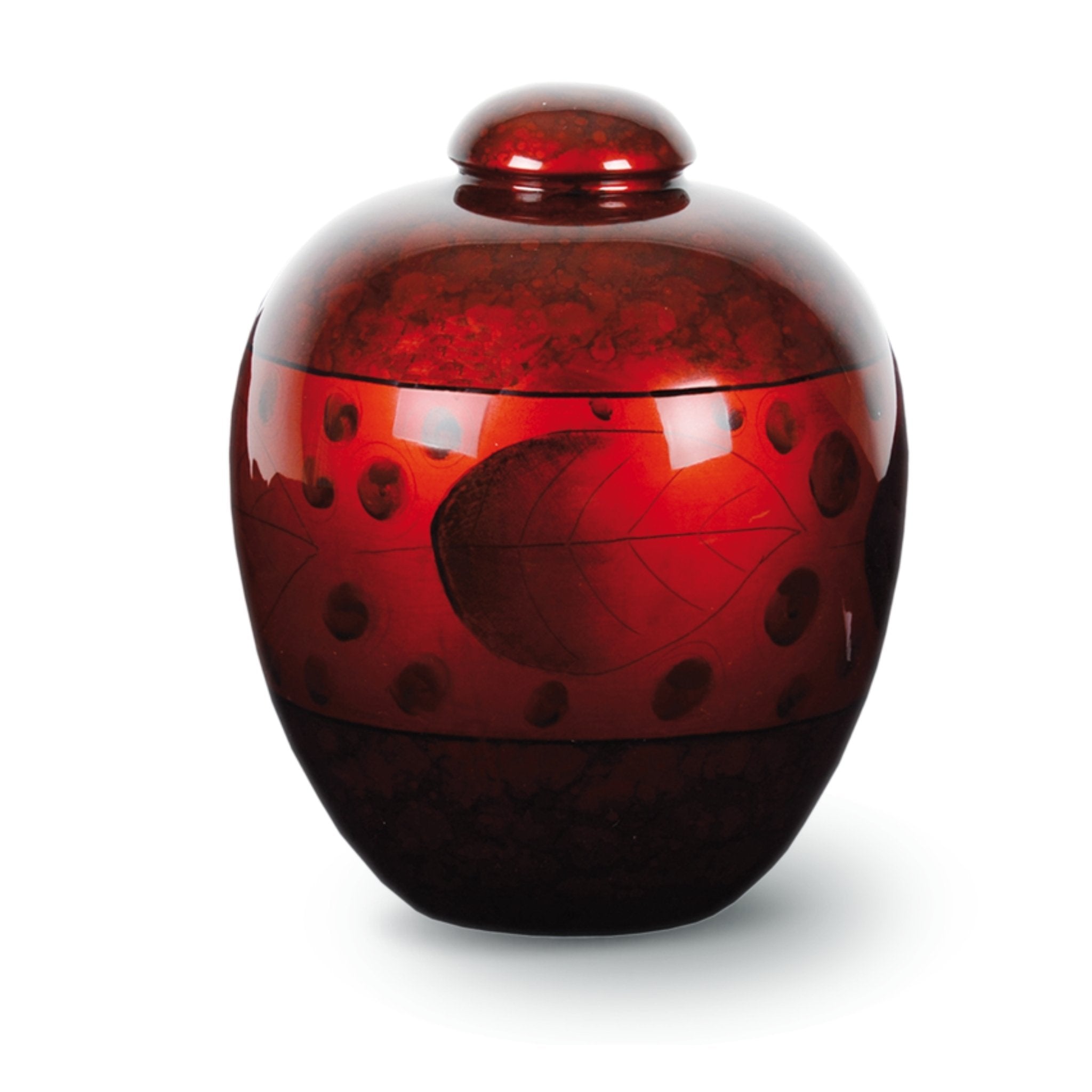 Arthill Adult Cremation Ashes Urn Red DEL