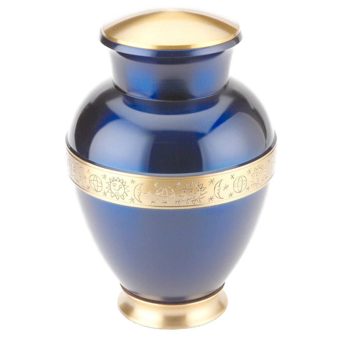 Cambridge Sapphire Cremation Ashes Urn Adult RC