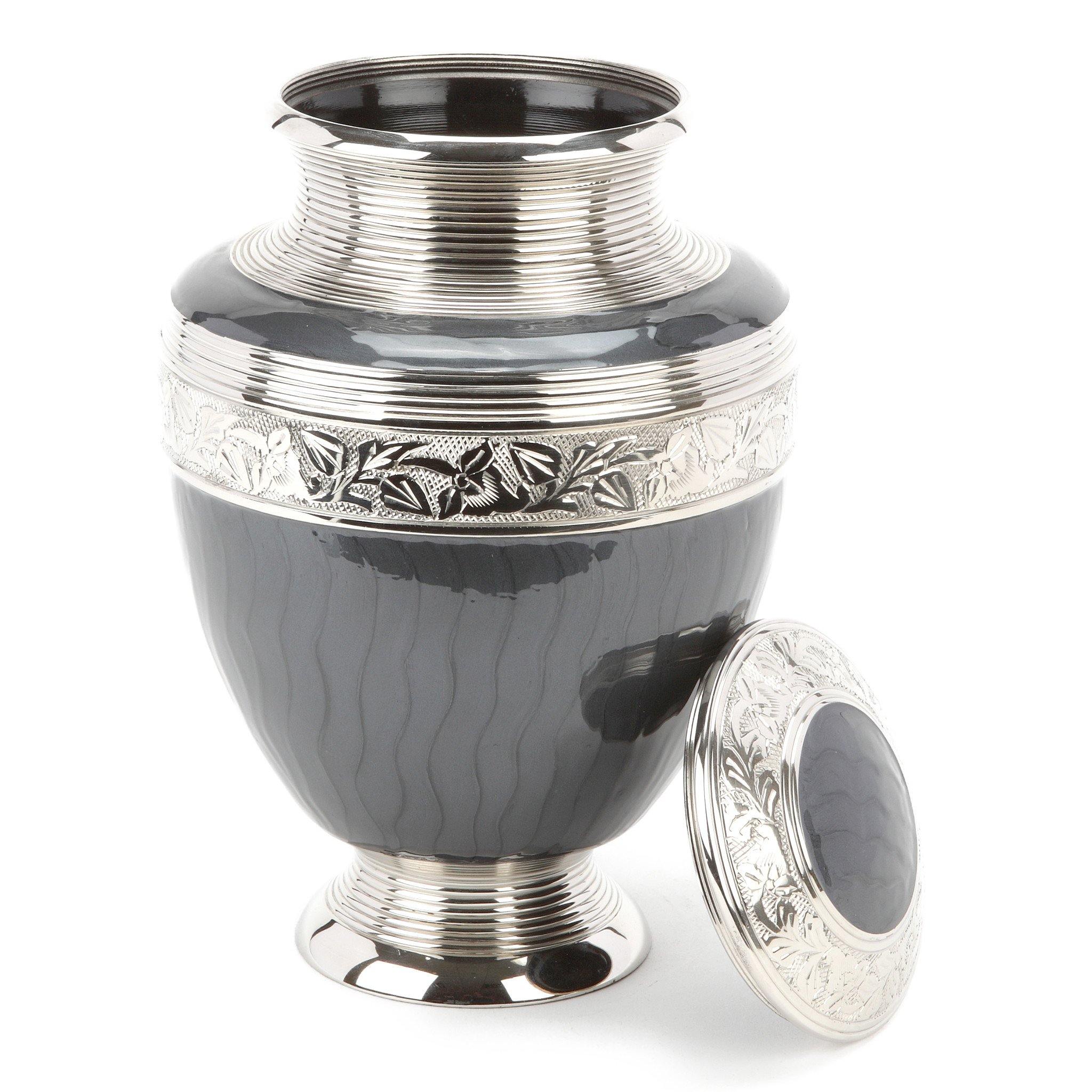 Epping Grey Cremation Ashes Urn Adult RC