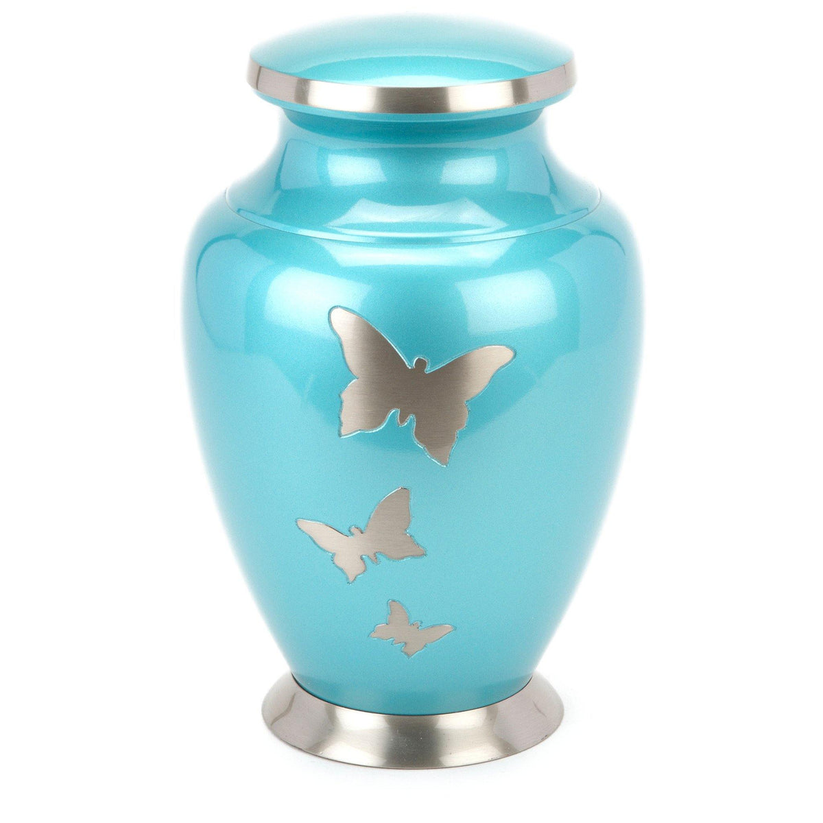 Taplow Teal Cremation Ashes Urn Adult RC