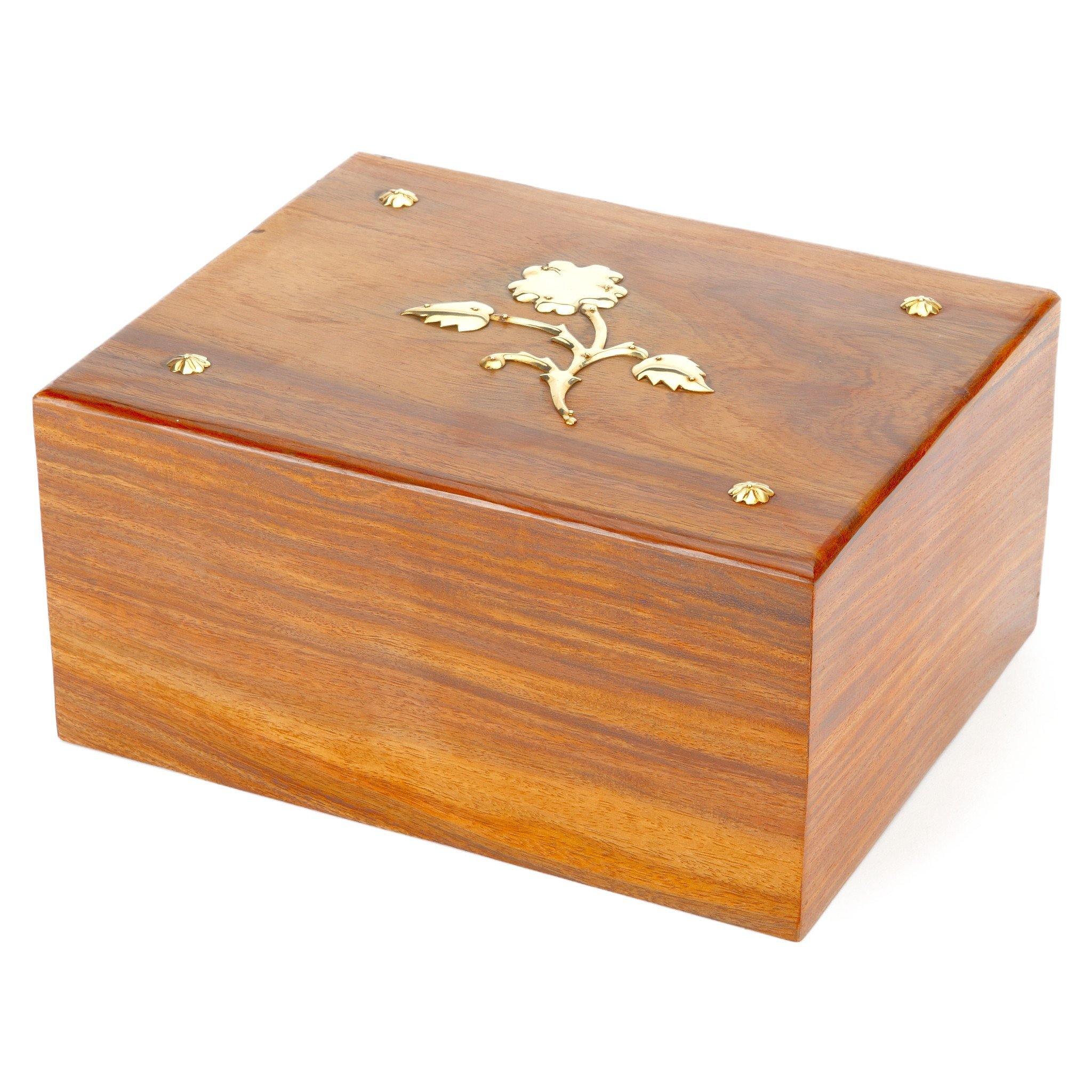 Hadley Wooden Cremation Ashes Urn SW