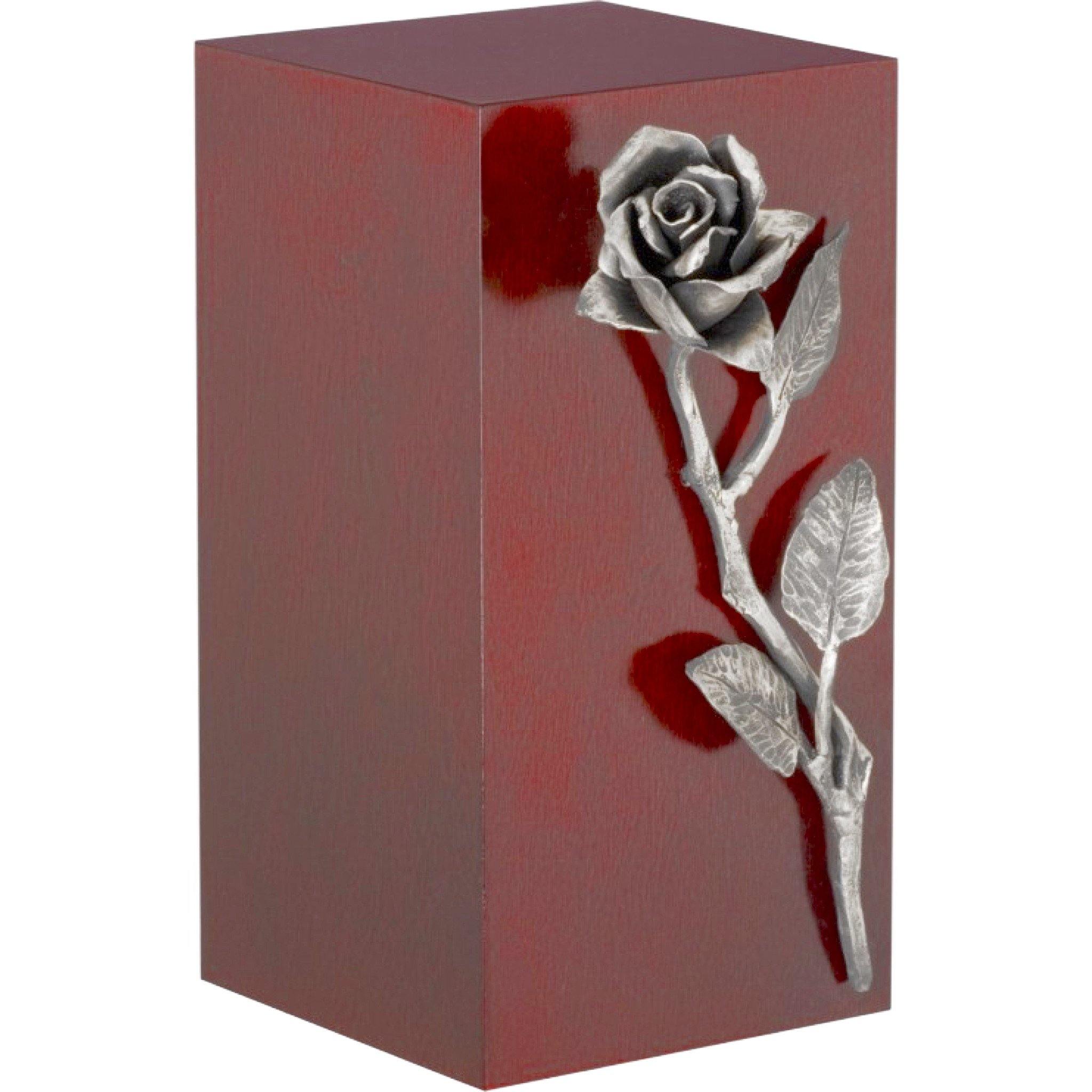 Beaminster Wooden Cremation Ashes Urn Rose BEA