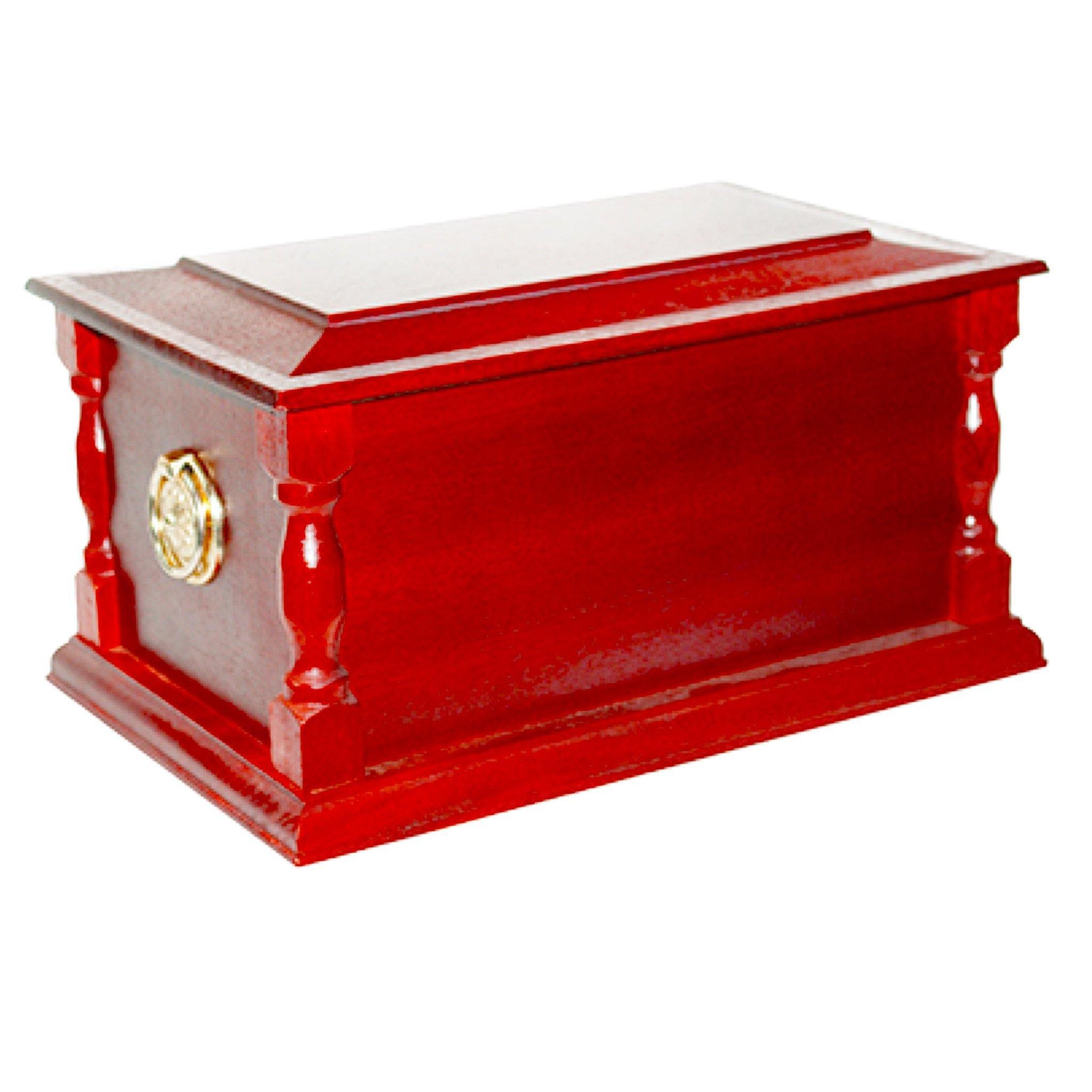 Eastleigh Solid Oak Cremation Ashes Casket BRA
