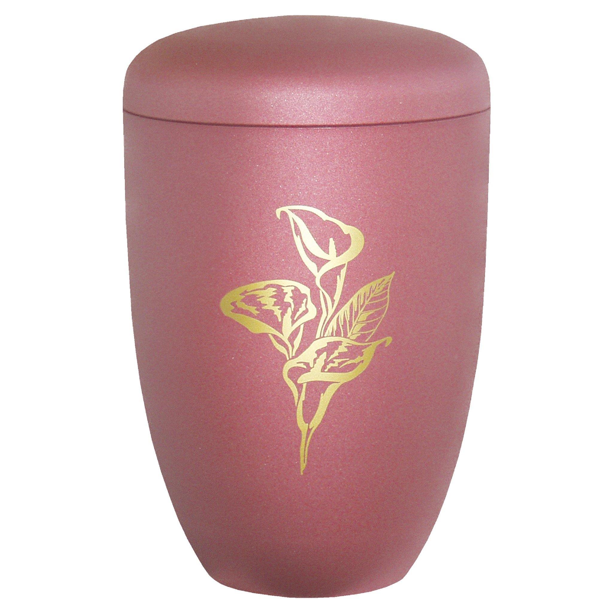 Portree Lily Pink Cremation Ashes Urn PLU
