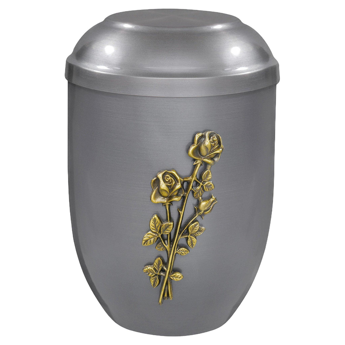 Coalville Rose Grey Cremation Ashes Urn PLU
