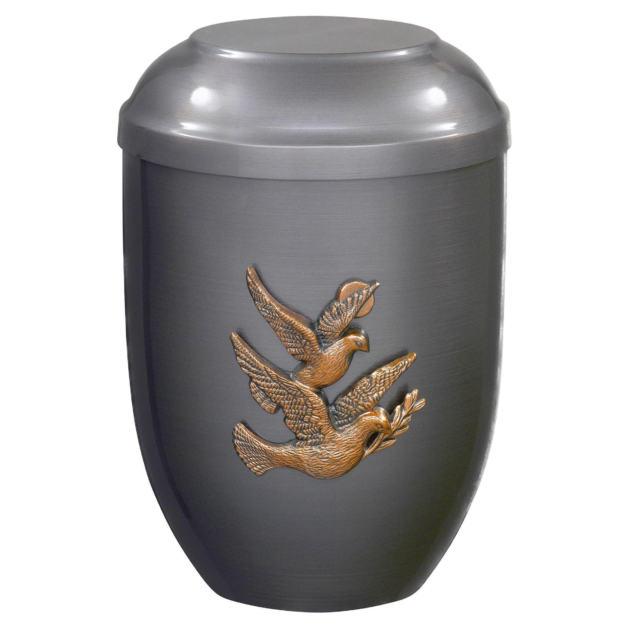 Coalville Doves Grey Cremation Ashes Urn PLU