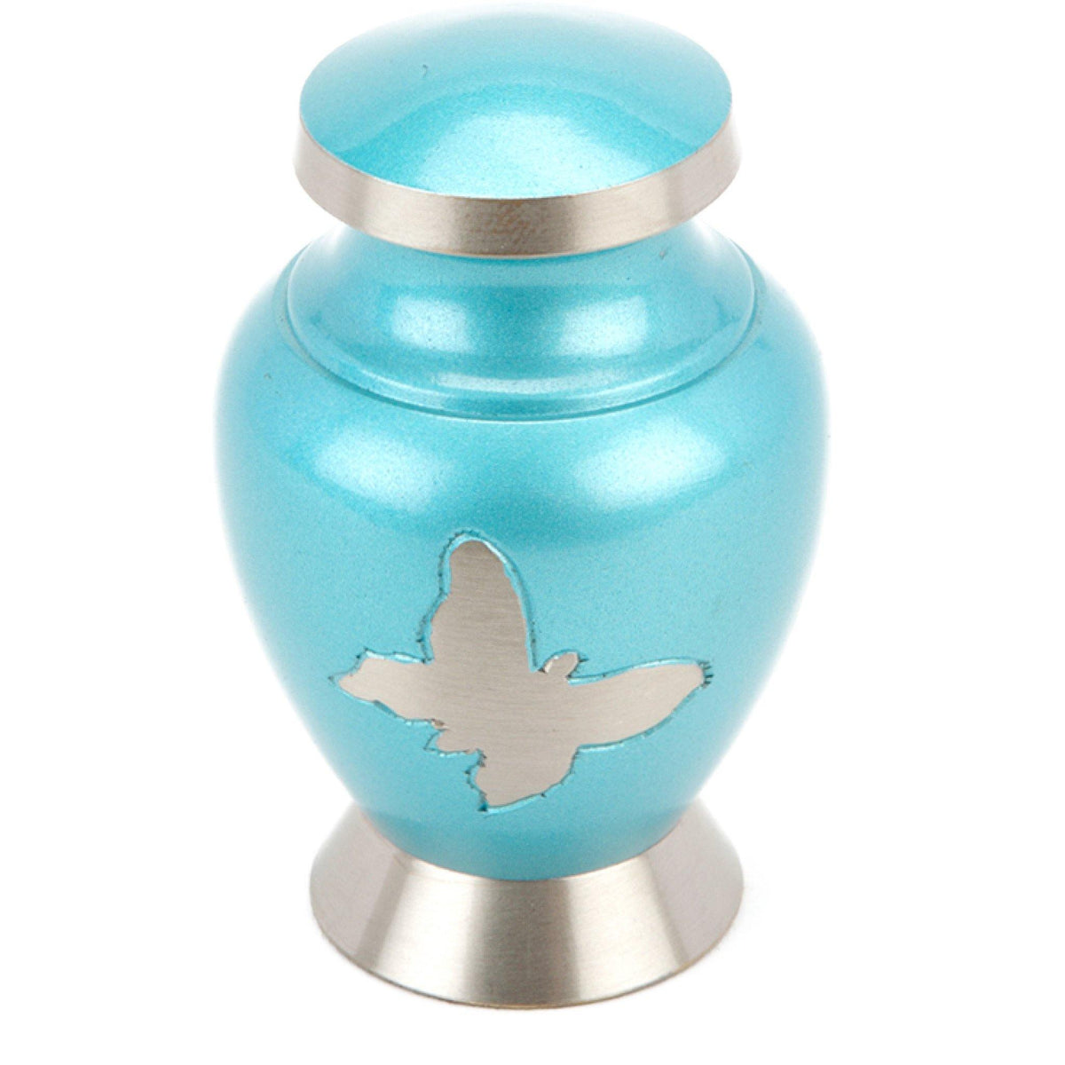 Taplow Teal Cremation Ashes Keepsake Mini Urn Urns UK