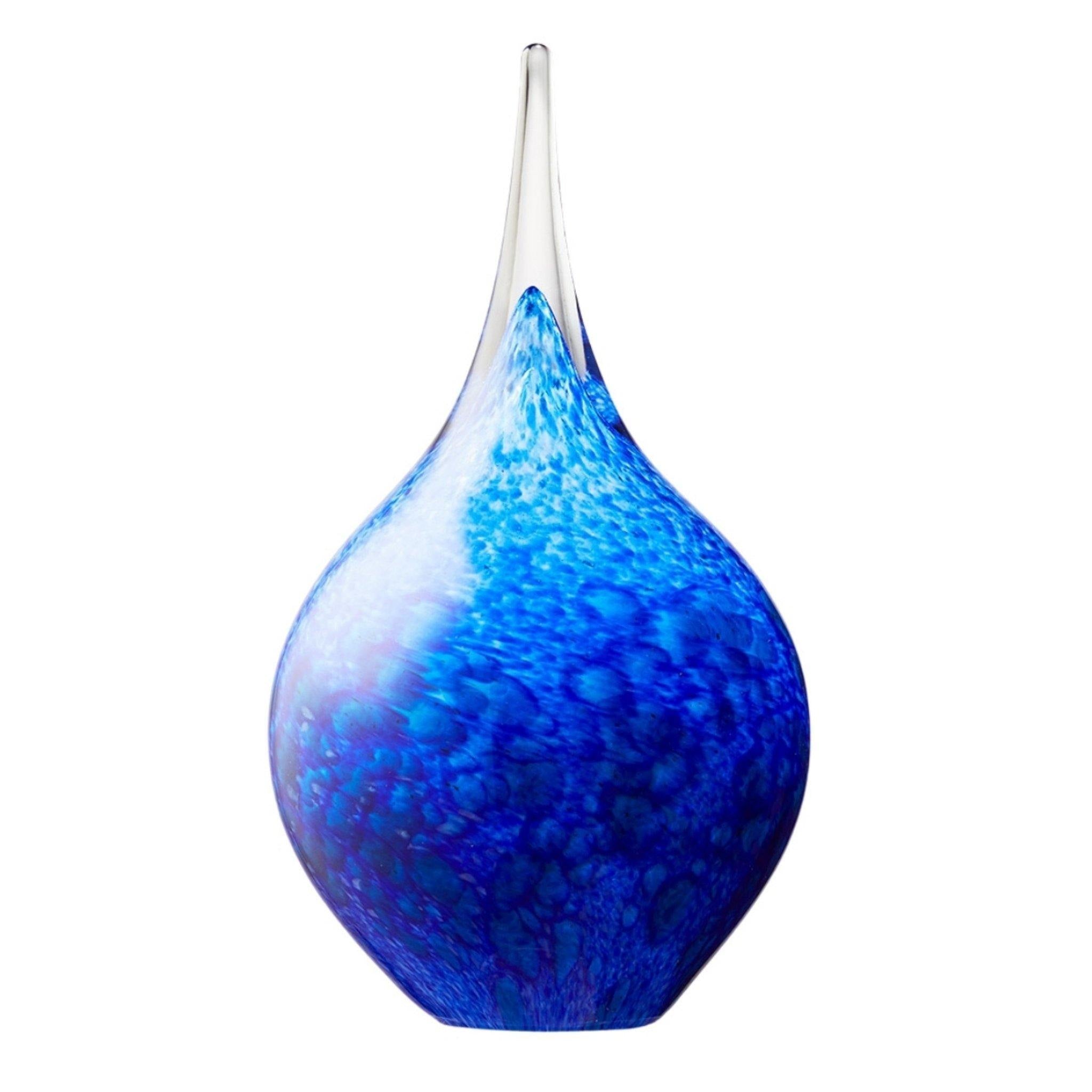 Glass Urn - Neston Marine Blue Drop EEU