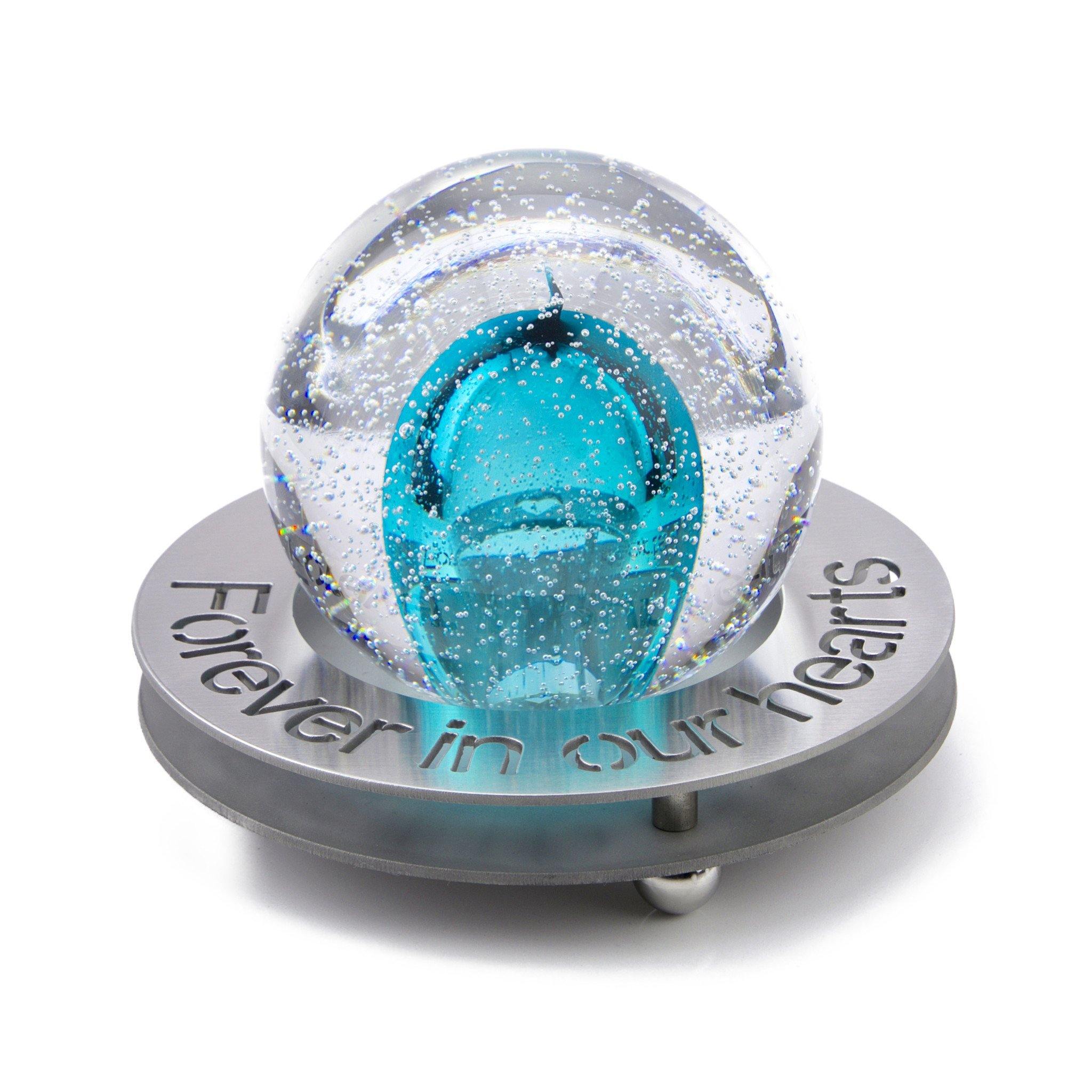 Glass Urn - Taunton Light Blue 5ci EEU