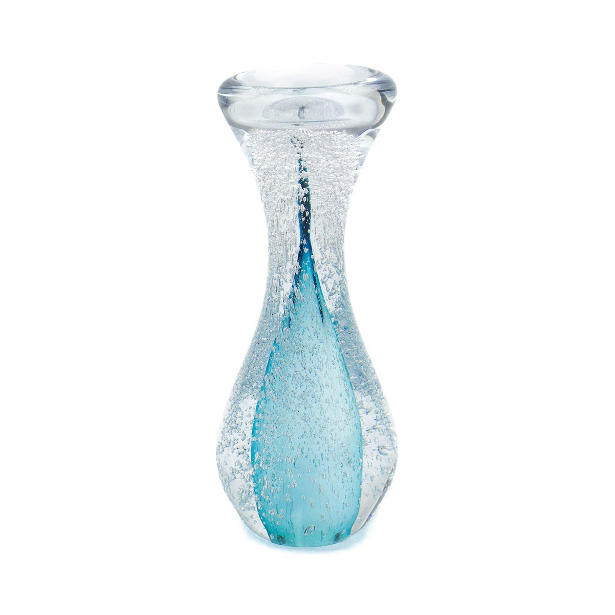 Glass Urn - Taunton Blue Candleholder 4ci EEU