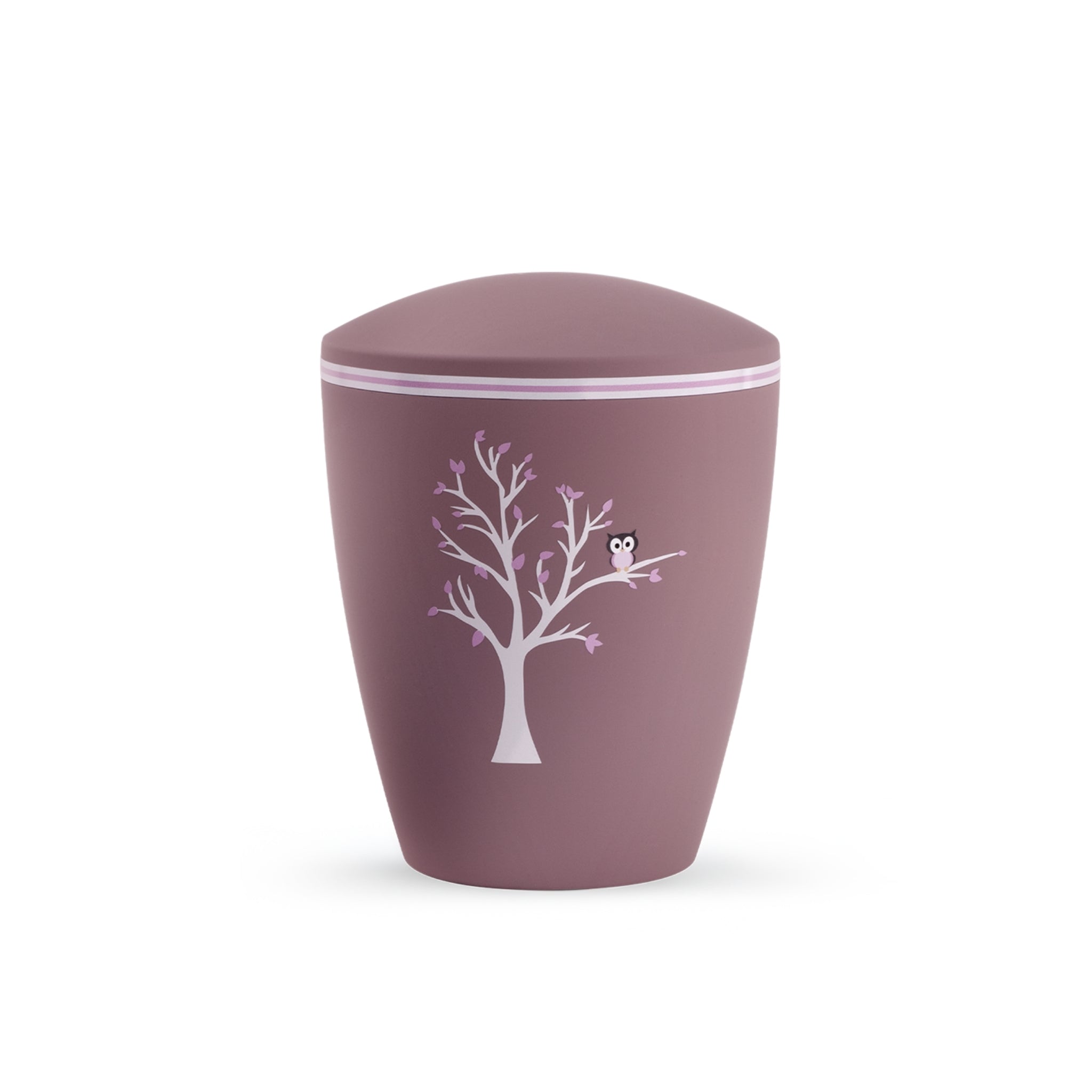 Eco Friendly Childrens Cremation Ashes Urn Pink Tree VOL