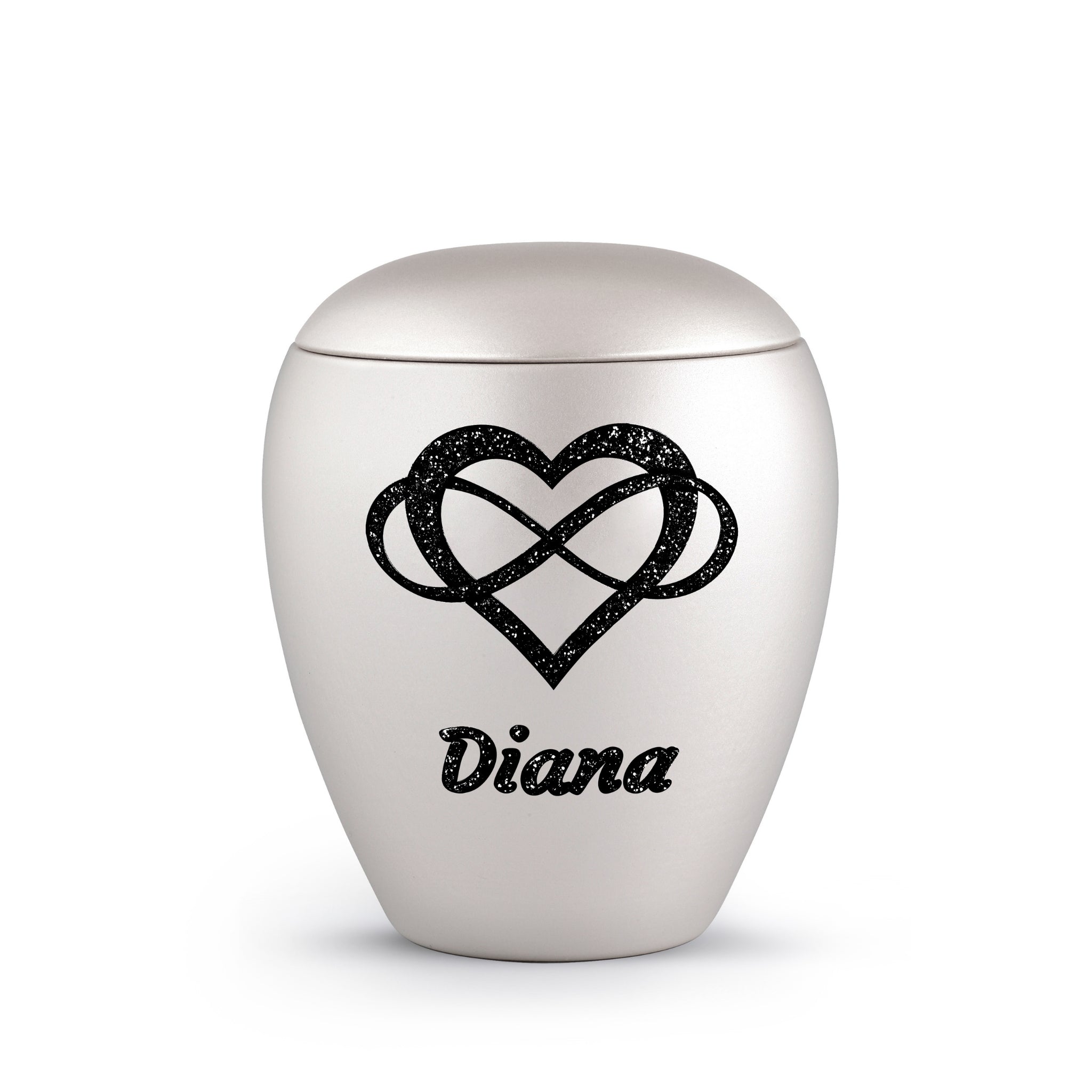 Montrose Infinity Personalised Ceramic Cremation Ashes Urn VOL