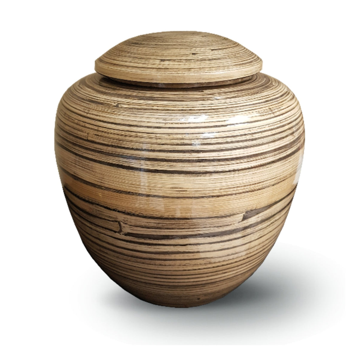 Bamboo Earth Adult Cremation Ashes Urn DEL